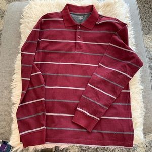 St John’s Bay Sueded Jersey Long Sleeve shirt L